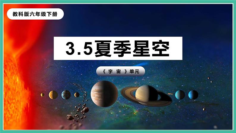 3.5《夏季星空》课件 教科版六下科学第2页