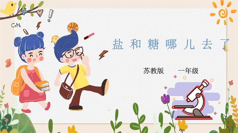 2.3盐和糖哪儿去了-同步微课+课件01