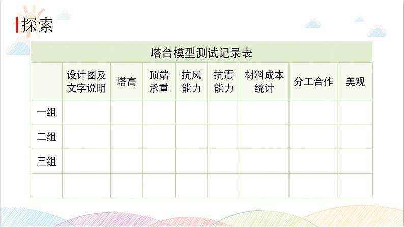 2022年教科版科学六年级下册第6课时 测试塔台模型教学课件第4页