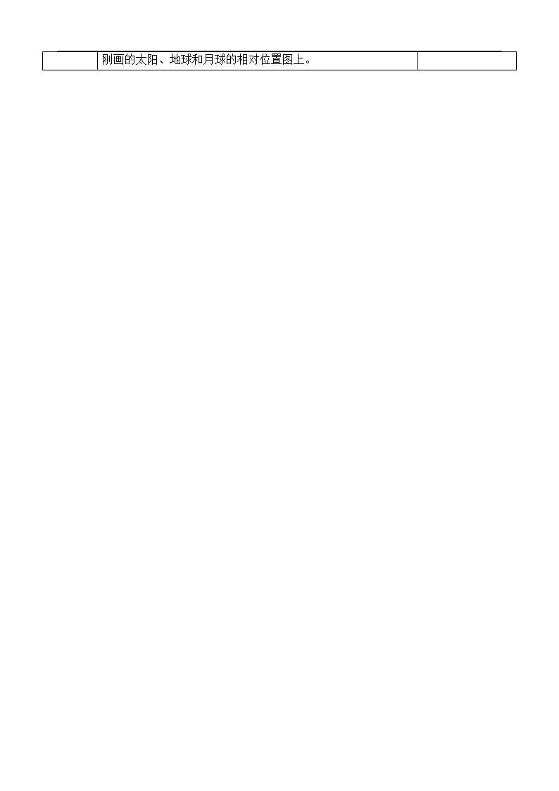 新教科版科学六年级下册第1课 太阳系大家庭 教案第3页