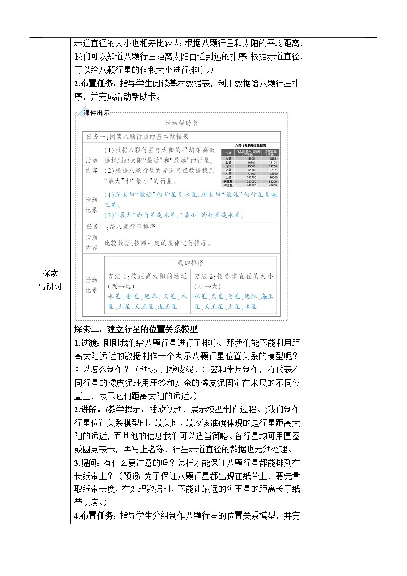 新教科版科学六下 第2课 八颗行星PPT课件+教案+视频素材03
