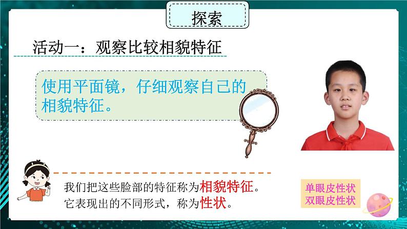 新教科版科学六下 5.相貌各异的我们 PPT课件第6页