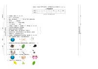 山西省晋中市灵石县2022-2023学年度一年级上学期科学期末练习试卷