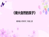 教科版二年级科学上册课件2做大自然的孩子