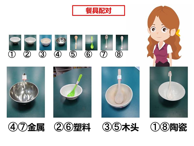 教科版二年级科学上册课件3不同材料的餐具第3页