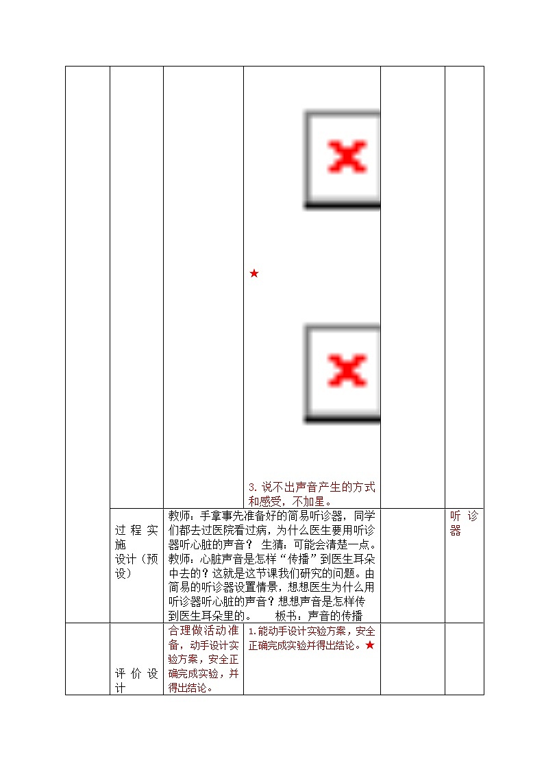 四年级下册科学学历案 试卷03