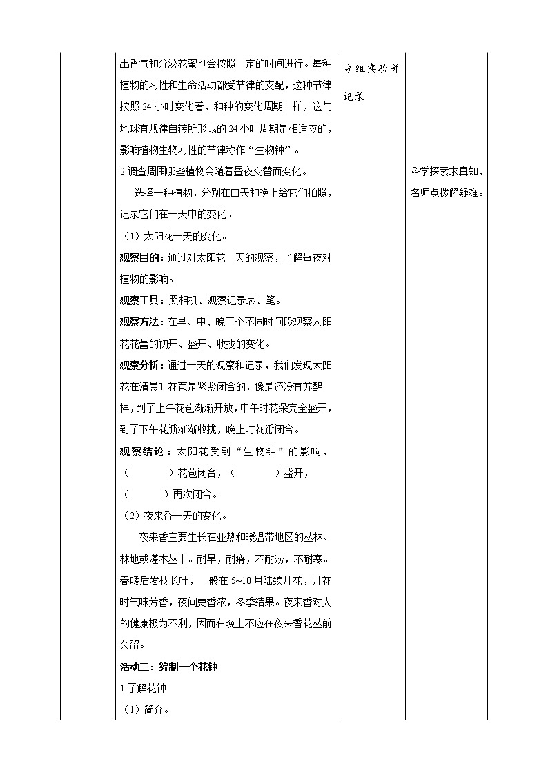 3.10 昼夜对植物的影响 课件+教案+试题+素材02