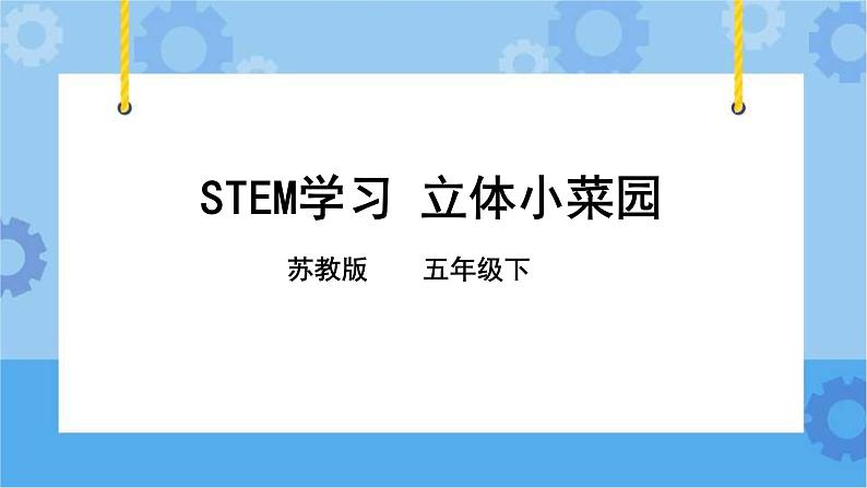 STEM 学习 立体小菜园 课件+教案+试题+素材02