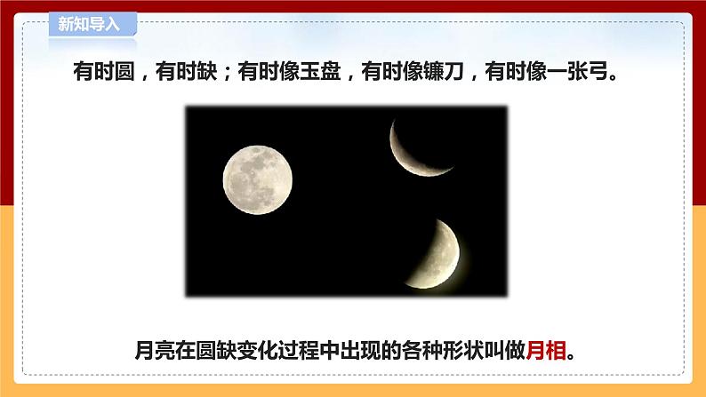 【青岛版六三制】四下科学 3.11《月相的变化》（课件+教案+练习）04