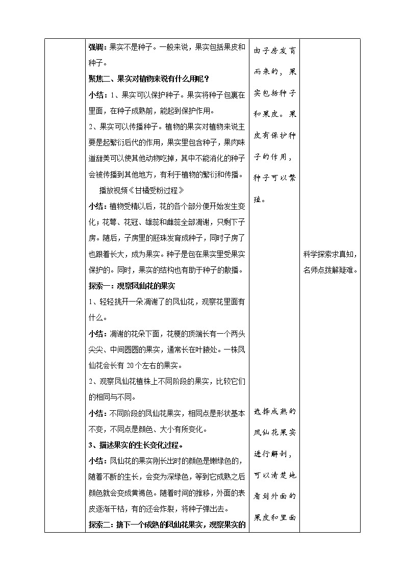 1.6《果实和种子》课件+教案+试题（含解析）+素材 教科版（2017）四年级科学下册02