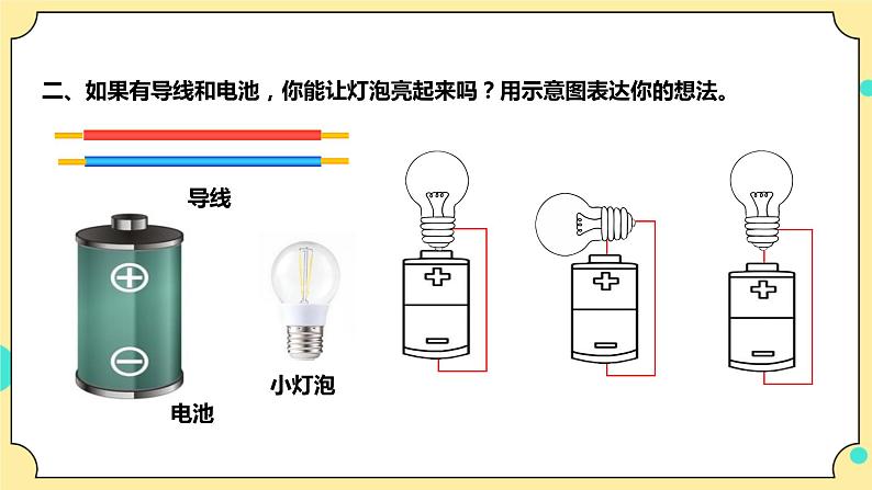 2.2《点亮小灯泡》课件+教案+试题（含解析）+素材 教科版（2017）四年级科学下册08
