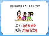 6.導(dǎo)體和絕緣體（課件+探索記錄單+素材）-教科版（2017秋）  四年級下冊科學(xué)