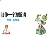 【精】五年级上册科学资料包-1.7制作一个潜望镜【课件+教案+试题+素材】教科版