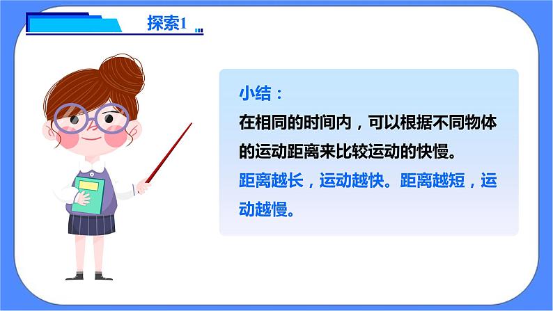 教科版三下科学1.6《比较相同时间内运动的快慢》课件（送教案练习）07
