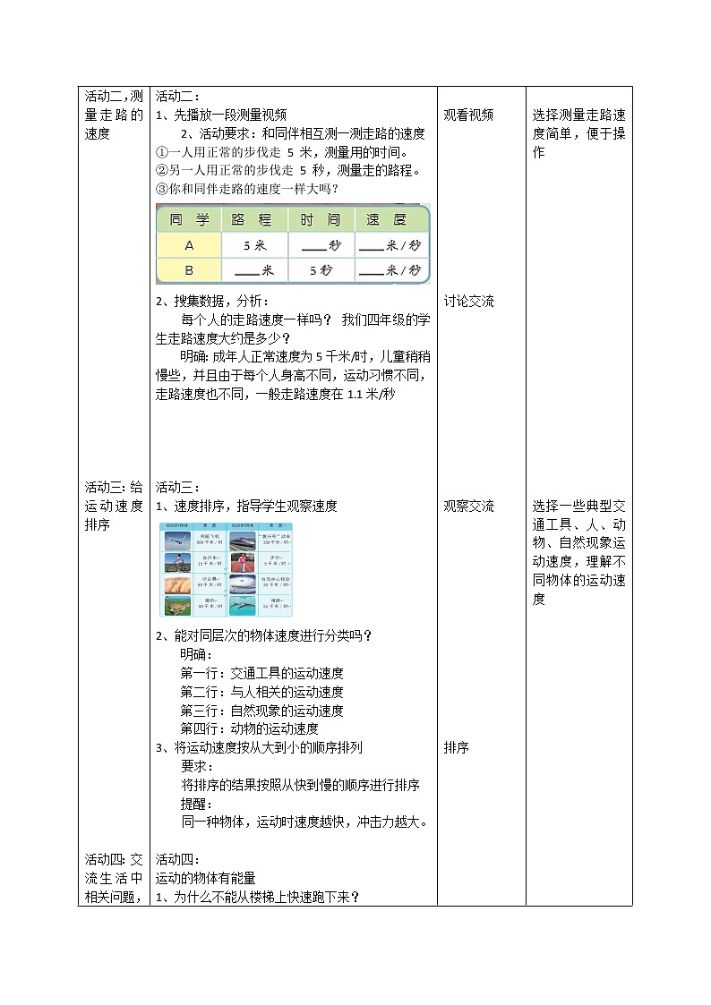 2.7运动的快慢（课件+教案+课时练）苏教版科学四年级上册02