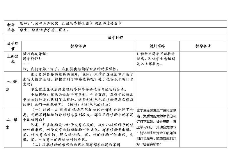 2.3 形形色色的植物 教科版六年级下册课件＋教案（2023春新版）02