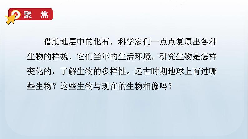 教科版科学六年级下册 2.6 古代生物的多样性 课件+视频06