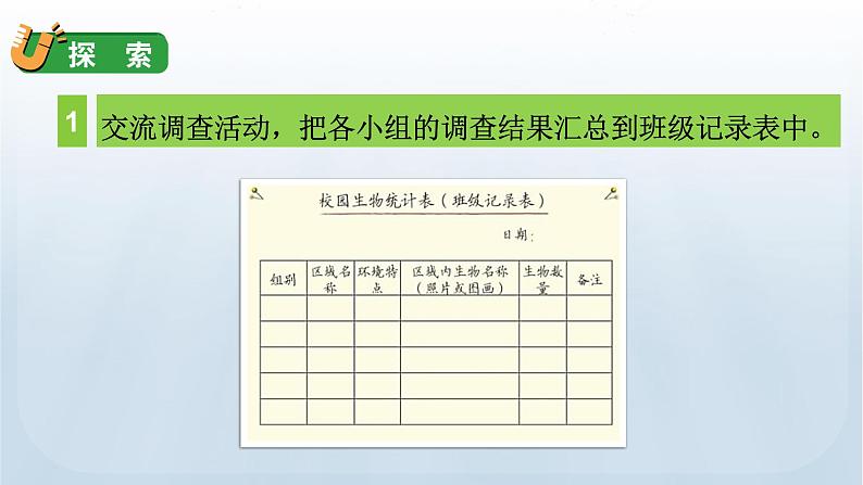 教科版科学六年级下册 2.2 制作校园生物分布图 课件06