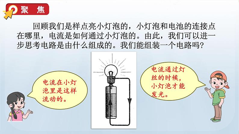 教科版科学四年级下册 2.3 简易电路 课件第5页