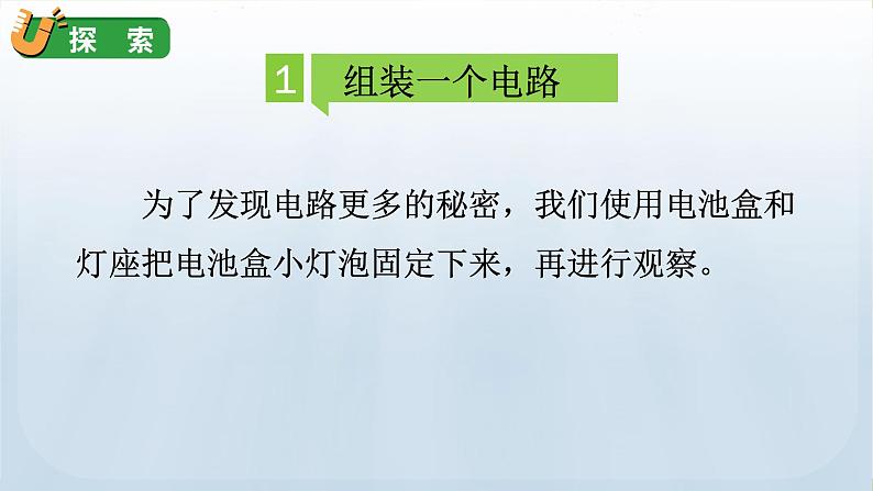 教科版科学四年级下册 2.3 简易电路 课件第6页