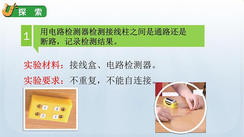 教科版科学四年级下册 2.5 里面是怎样连接的 课件第7页