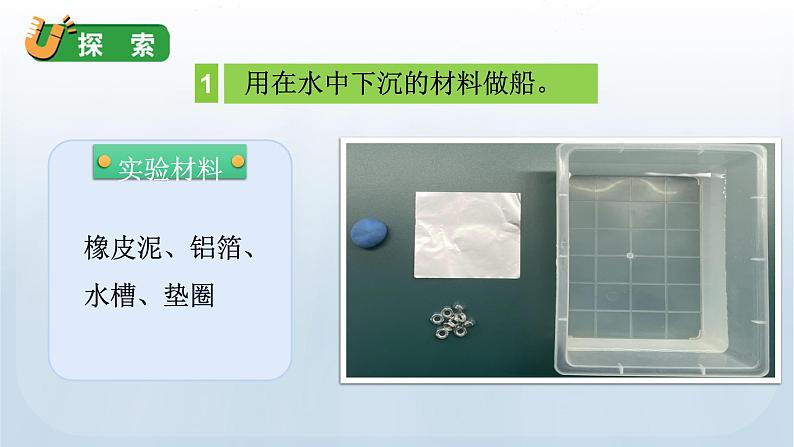 教科版科学五年级下册 2.3 用沉的材料造船 课件+视频06