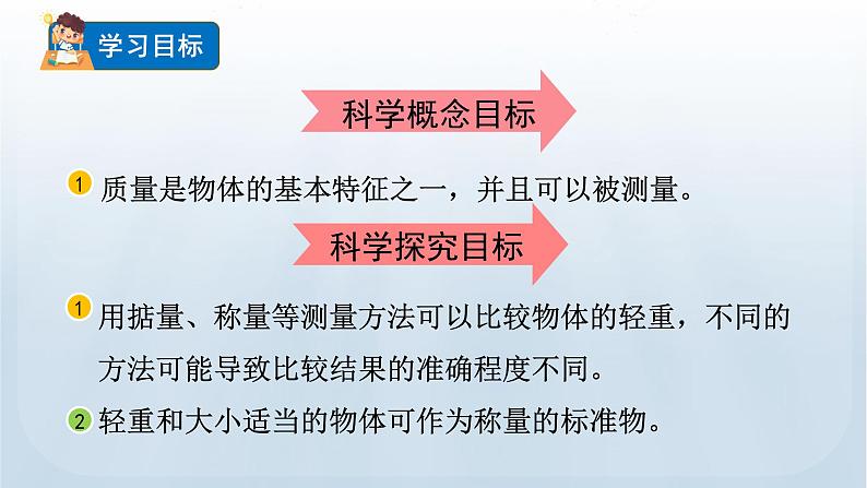 教科版科学一年级下册 1.2 谁轻谁重 课件+视频02