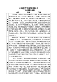 2023春大象版六年级下册科学科学教学计划(表格式，含进度表)