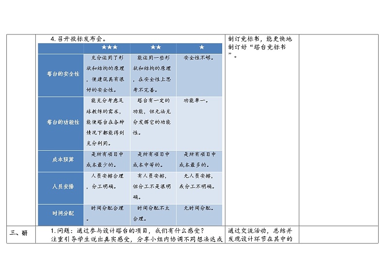 1.3 建造塔台 教科版六年级下册课件＋教案（2023春新版）03
