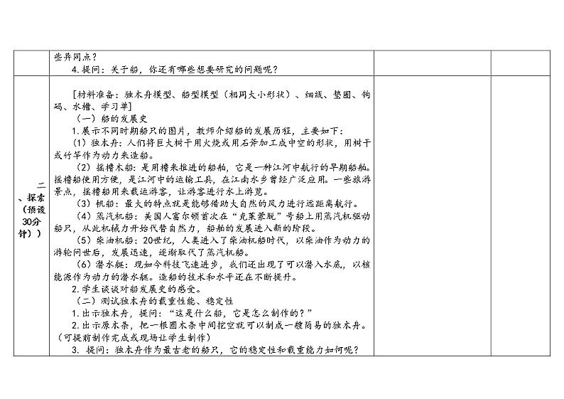 2.1 船的历史 教科版五年级下册课件＋教案（2023春新版）03