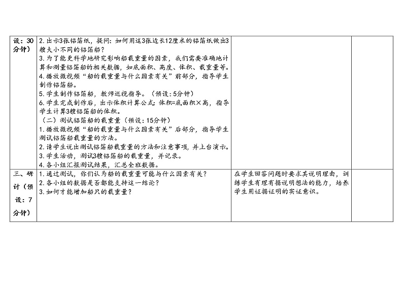 2.4 增加船的载重量 教科版五年级下册课件＋教案（2023春新版）03