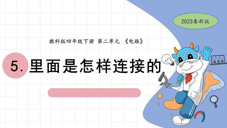 2.5 里面是怎样连接的 教科版四年级下册课件＋教案（2023春新版）01