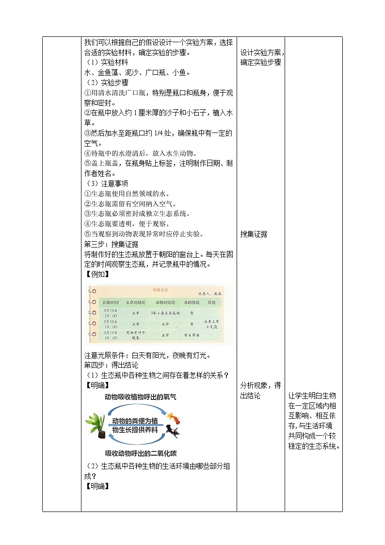 粤教粤科版六下科学3.18《专题探究：生态瓶的秘密》课件+教案+练习+素材02
