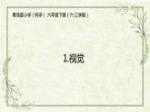第一单元 《人体感知环境》单元梳理（课件）