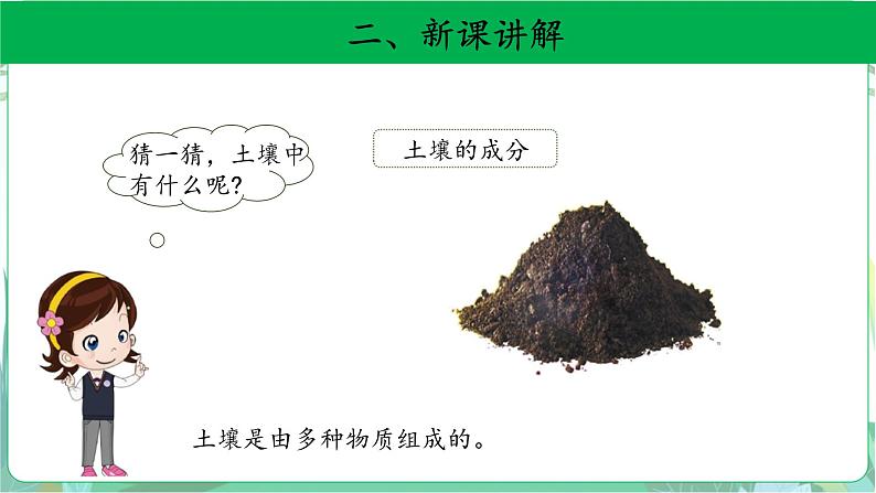 粤教版科学三下 2 土壤的组成 课件第3页