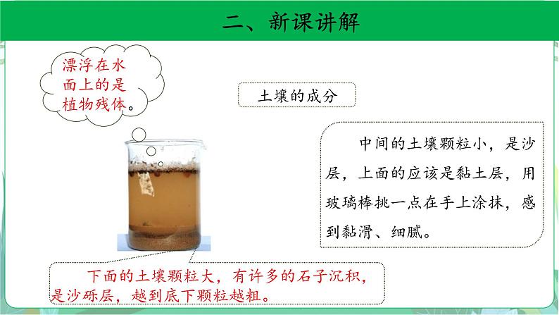 粤教版科学三下 2 土壤的组成 课件第8页