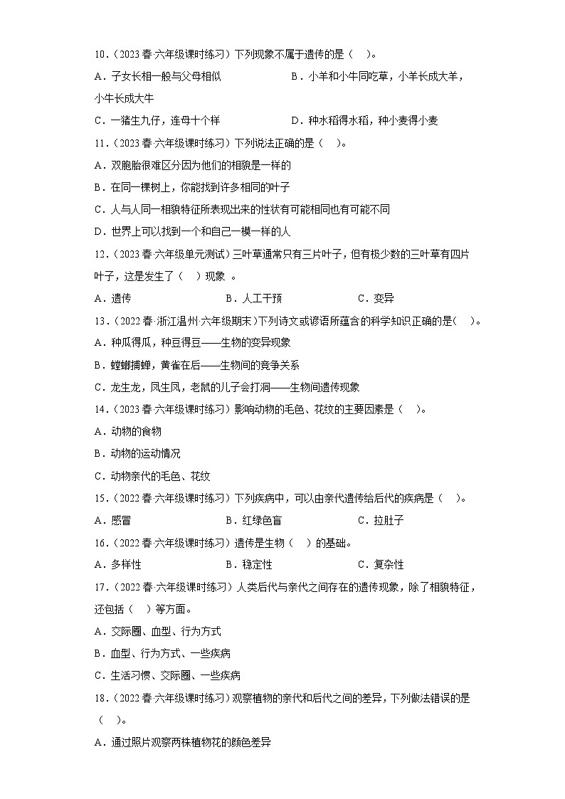 2.5相貌各异的我们第2页