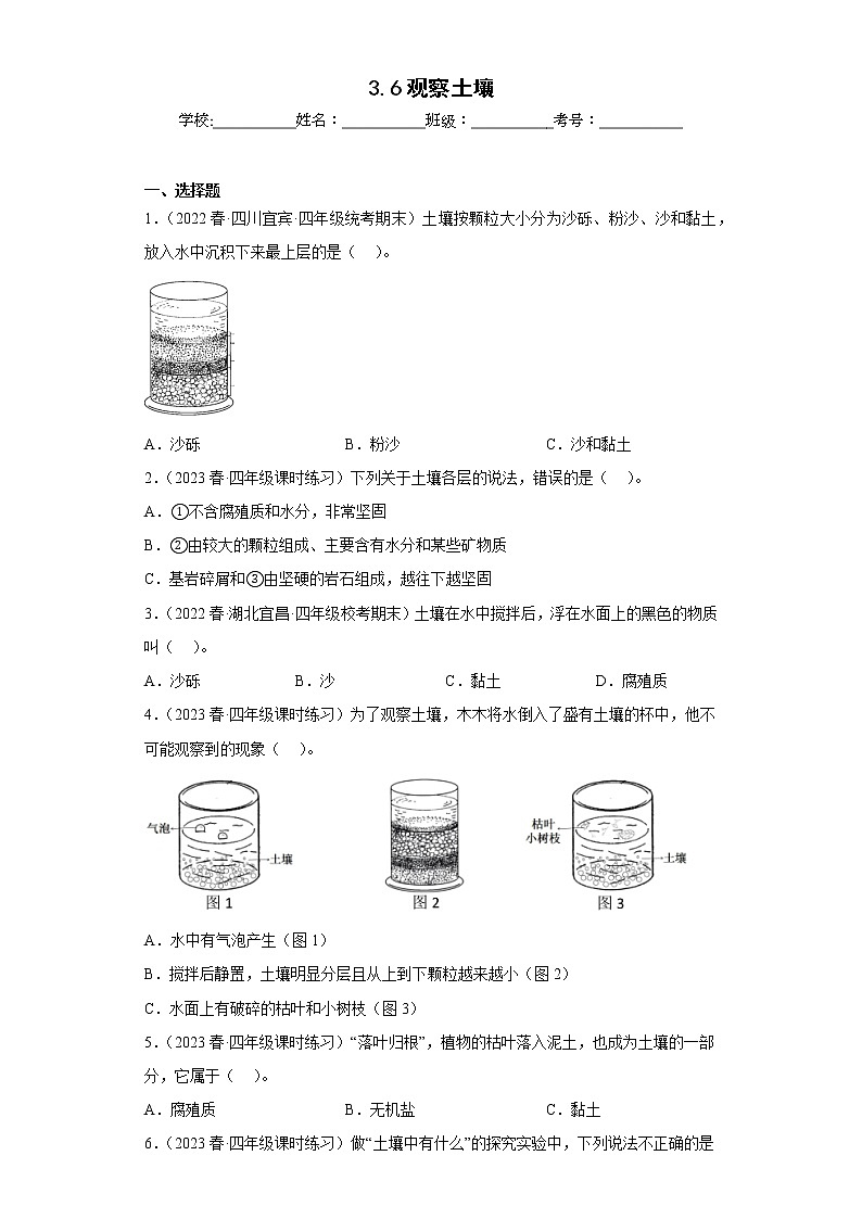 3.6观察土壤第1页
