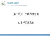 新蘇教版科學六下5.多樣的棲息地 教案+課件PPT