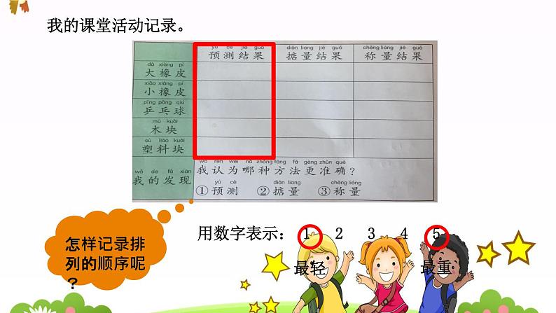 教科版科学一下2. 谁轻谁重课件PPT05