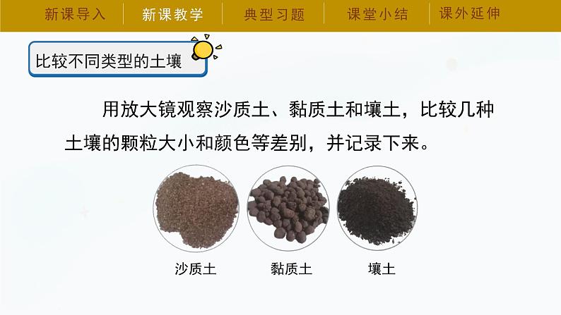 [冀人版]科学四年级下册1.2《沙质土、黏质土和壤土》课件第8页