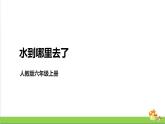 [人教版]六年级上册科学3.7《水到哪里去了》教学课件