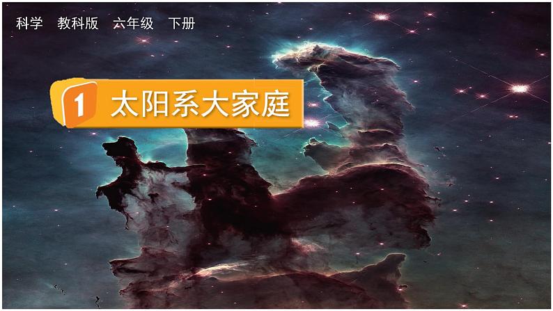 教科版六年级科学下册课件 第三单元 1 太阳系大家庭04