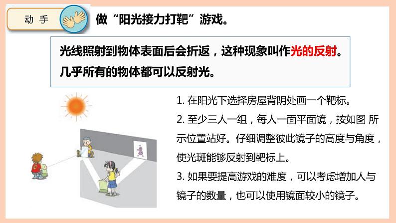 新苏教版科学五年级上册——1.3 光的反射（课件）第3页