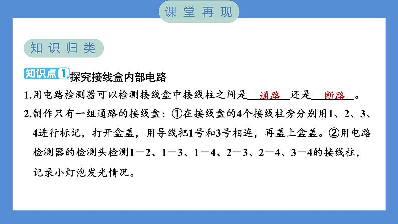 2.5 里面是怎样连接的（习题课件+知识点梳理）教科版四年级科学下册（PowerPoint 打开PPT）02
