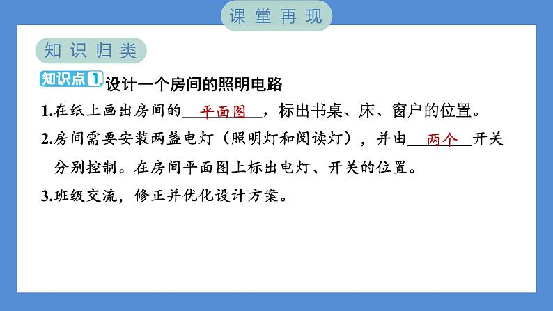 2.8 模拟安装照明电路（习题课件+知识点梳理）教科版四年级科学下册（PowerPoint 打开PPT）02