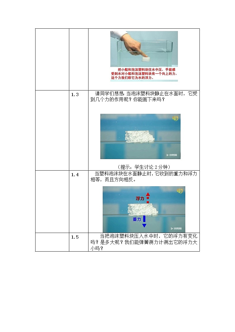 1.5 浮力 教案第2页