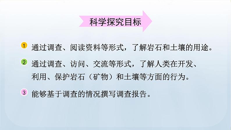 教科版科学四年级下册 3.8岩石、土壤和我们 课件第3页