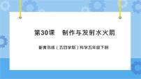 青岛版 (五四制2017)五年级下册30 制作与发射水火箭获奖课件ppt