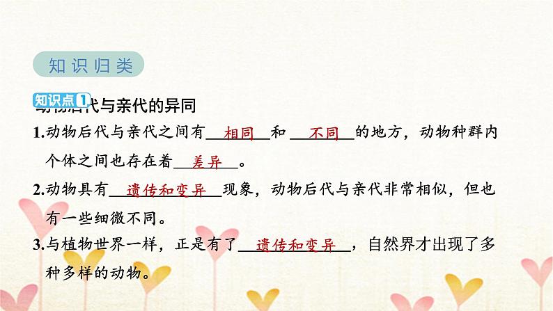 教科版六年级科学下册第2单元第4课时多种多样的动物习题课件第3页